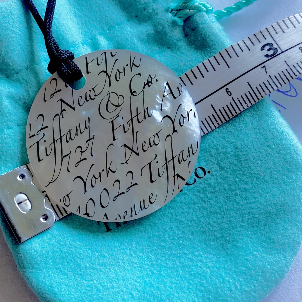 Tiffany & Co Mother of Pearl Notes